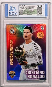 Cromo Cristiano Ronaldo encapsulado Panini